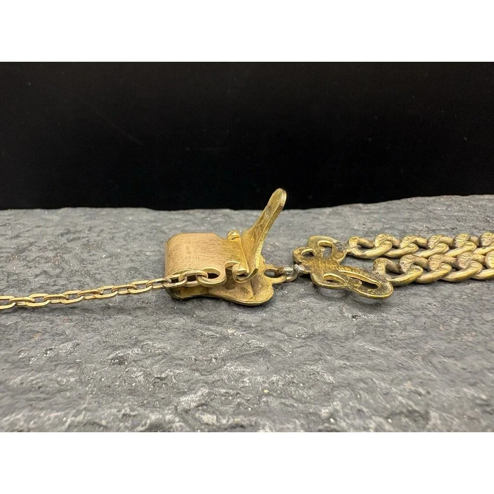 Antique WHB & Co Gold Filled  Watch Chain Fob 4” Beautiful!